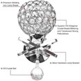 thumbnail image 2 of Aplique de pared Led de cristal creativo moderno para dormitorio, sala de estar, pasillo, dormitorio, comedor/dormitorio/Base e14, 2 of 5