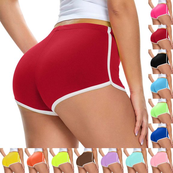 Endives Hot Short For Women Casual Summer Athletic Shorts Breathable Gym Workout Shorts Sport Booty Shorts