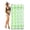 Green_a, variant on SugarBloom Inflatable pool mat for adults - Wave stripe floating lounge, single person hole style, perfect pool float for sun tanning, great for lake parties and pool relaxing.,Green