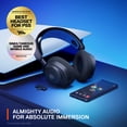 thumbnail image 3 of Auriculares inalámbricos SteelSeries Arctis Nova 7P multiplataforma para juegos y dispositivos móviles — Conexión inalámbrica simultánea de 2,4 GHz y Bluetooth — Batería de 38 h — USB-C — PS, PC, Swit, 3 of 5