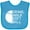 Turquoise, variant on Inktastic Crawl Walk Softball Boys or Girls Baby Bib