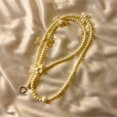 thumbnail image 4 of Time Crossbody Pearl Bow Heart Long Chain Suitable For Phone Case Hanging Rope single Shoulder Hanging Rope Decoration WHITE Other, 4 of 6