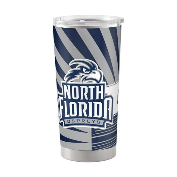 Logo Brands 745-S20T-14 North Florida 20 oz Mascot Stainless Tumbler