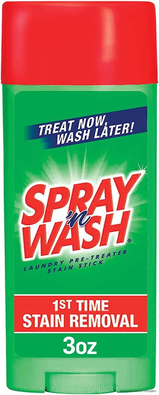 Spray 'N Wash Stain Stick, Pre Treater Laundry Stain Remover, 3 Ounce (Pack Of 2)