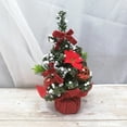 thumbnail image 2 of Qocolhg Outdoor Indoor Christmas Decorations Clearance, Christmas Decor 7.9inch Small Christmas Tree Ornament Mini Christmas Tree Christmas Decor Scene Setting For Living Room Desk Bedroom Ornaments, 2 of 6