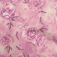 thumbnail image 1 of oneOone Georgette Viscose Fuschia Pink Fabric Florals Sewing Craft Projects Fabric Prints By Yard 42 Inch Wide, 1 of 4