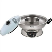 Aroma® 5Qt. Electric Shabu Shabu Hot Pot, Stainless Steel