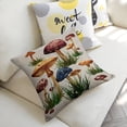 thumbnail image 4 of mushrooms grasslinen throw pillowcase decoration pillowcase gifting preferred 24x24 inch cushion cover 2 sets sofa pillowcase sofa bedroom living room car, 4 of 6