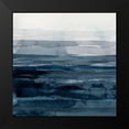 thumbnail image 2 of Borges, Victoria 20x20 Black Modern Framed Museum Art Print Titled - Rising Blue I, 2 of 5