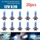 thumbnail image 1 of 20PCS H7 12V 55W 100 W Bombilla de luz de faro delantero de coche halógeno Super brillante Accesorio de coche Muyoka Hogar, 1 of 2