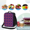 thumbnail image 4 of Fotbe Cute Crabs Lonchera Bolsa de Almuerzo para Hombres y Mujeres, Lonchera de Gran Capacidad, Bolsa de Almuerzo Reutilizable, Bolsa Térmica Aislante, 4 of 7