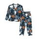 thumbnail image 1 of Balery Halloween Conjunto de Pijama con Estampado para Mujer, Conjunto de Dos Piezas con Manga Larga, Ropa de Dormir Suave con Bolsillos, Pijamas Cómodos-Small, 1 of 7