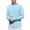 Sky Blue, variant on COOFANDY Men's Casual Light Jacket UPF 50 Hooded Zip-Up Sun Shirt Breathable for Travel Fishing