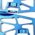 thumbnail image 4 of Brazo de suspensión inferior delantero Vogacara mejorado de aleación de aluminio para 1/10 LOSI Baja Rey 4WD modelo Azul oscuro, 4 of 6