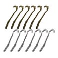 thumbnail image 1 of Bookmark Portable Forma Animal Anti-Rust Rust Bookmarker Office Biblioteca Biblioteca Mark Mark Joyería Haciendo accesorios 12 Piezas Guardurnaity HA010599-00, 1 of 7