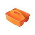 thumbnail image 3 of Caja de suministros de limpieza, cesta de ducha, bolsa para suministros de limpieza, manualidades, baño naranja Macarena Cesta de almacenamiento, 3 of 8