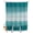 Teal Green, variant on Split Shower Curtain for Transfer Bench, Red Gray Black Fabric Shower Curtains for Bathroom, Vintage Country Gradient Wooden Grain Tub Sliding Transfer Bench Waterproof Bath Curtains 72"x78"