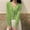 c01Green, variant on Womens Solid Color Deep V Neck Cardigan Sweaters Open Front Button Down Long Sleeve Cropped Knit Coats Green Free Size