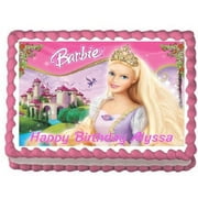 Barbie Edible Frosting Image Cake Topper - 1/4 Sheet ABPID01677