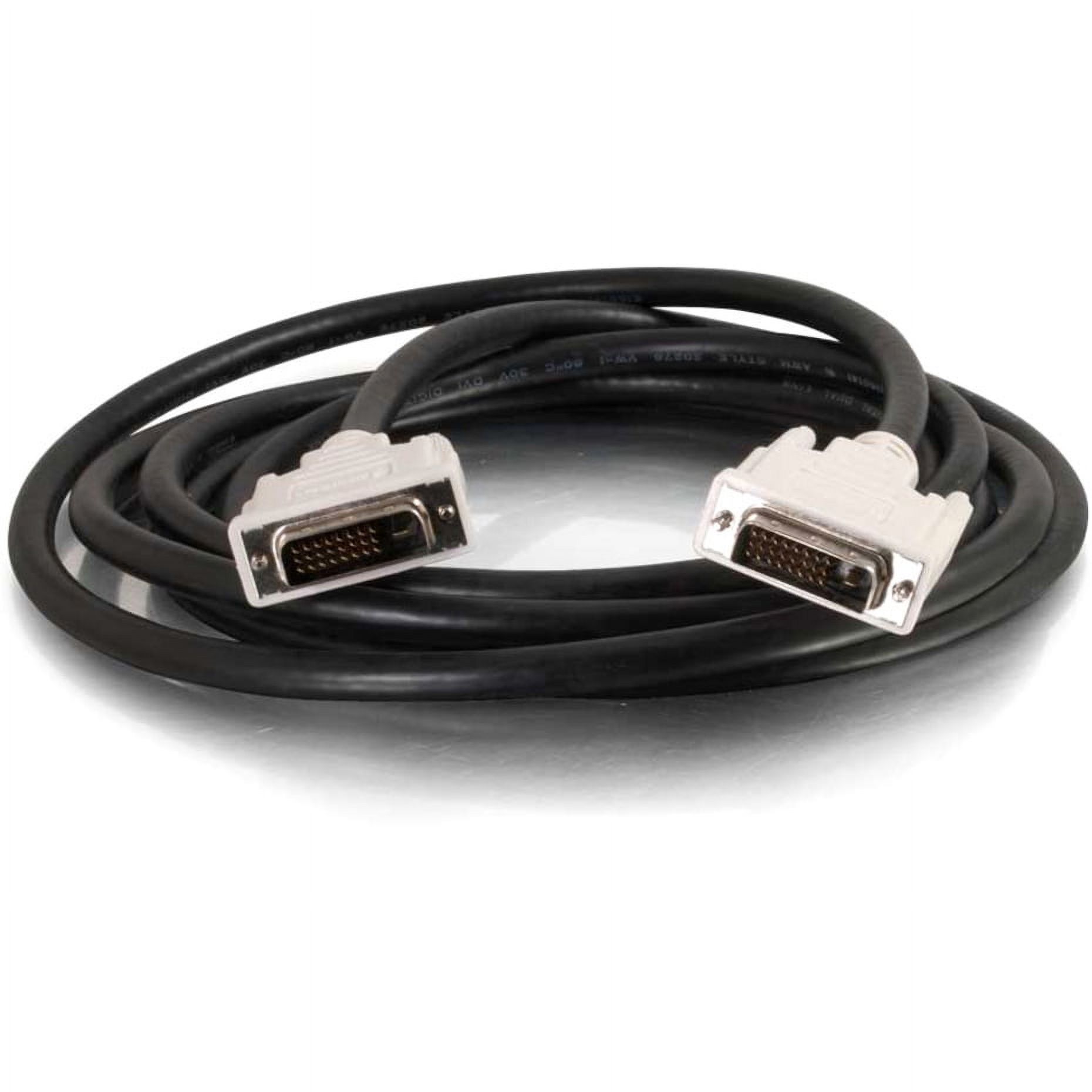 Pre-Owned Cables To Go 29526 16.40 Feet Combined DVI-I Digital/Analog Video Cable - Black Like New - image 3 of 5