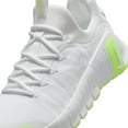 thumbnail image 2 of Nike Free Metcon 6 Men's Workout Shoes FJ7127-104, White/White/Volt Size 10.5, 2 of 3