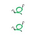 thumbnail image 3 of ZheElen 1/2/3/5 Durable Luggage Rope - Secure And Weather-resistant For Travel Easy Installation Straps With Hook green 120cm 2PCS, 3 of 6