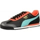 thumbnail image 1 of PU & MA Roma Black Blue Teal Turqoise Neon Orange Shoes Mens Size 12, 1 of 6