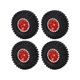 thumbnail image 4 of Neumáticos para coche RC, 4 piezas de 55 mm, neumáticos de aleación de aluminio para coche RC axial SC, piezas de actualización para coche RC de calidad superior, 4 of 14