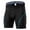 A-Blue199, variant on SONXAHE Men's Padded Liner Cycling Shorts Wide Waistband Bike Ride Short Pants