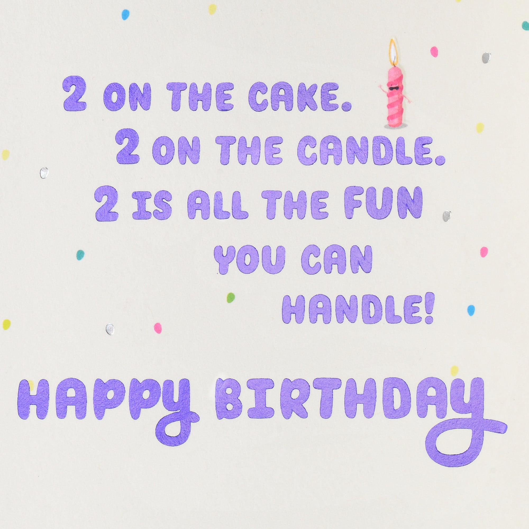 Hallmark 2nd Birthday Card (All the Fun)