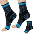 thumbnail image 1 of Tobillera para esguince de 2 piezas, soporte de tobillo ajustable para esguinces de ligamentos y lesiones deportivas (M), 1 of 5