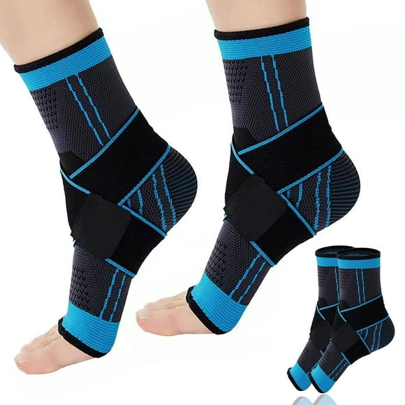 ShenMo 2-Part (L) Sports Ankle Brace, Sprained Ankle Brace, Adjustable Ankle Brace, for Ligament Sprains and Sports Injuries