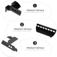 thumbnail image 3 of CIMAXIC SSD Rear Panel Bracket 2.5 inch HDD PCI Slot Drive Bay Mounting Converter,4.72"X3.94"X0.79", 3 of 4