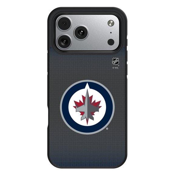 Winnipeg Jets Linen Logo iPhone Bump Case