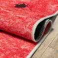 thumbnail image 4 of Well Woven Half Watermelon 5' x 7' Red Area Rug, 4 of 4
