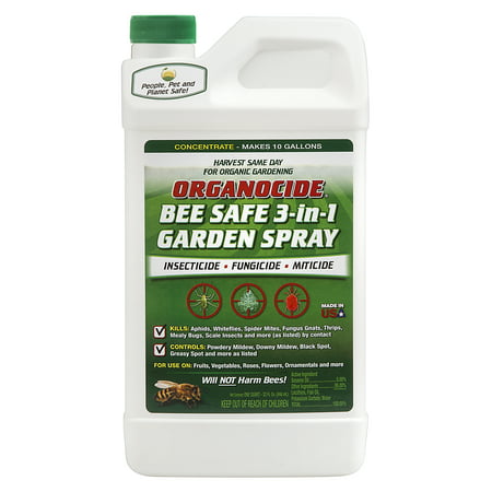 Organocide® 3-in-1 Organic Pest Control Garden Spray Concentrate, 1 QT (Best Pest Control Spray For Homes)
