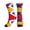 1 Black, variant on Men's Flag Of Artsakh Novelty Athletic Socks Women's Digital Printing Funky Patterned Crew Socks
