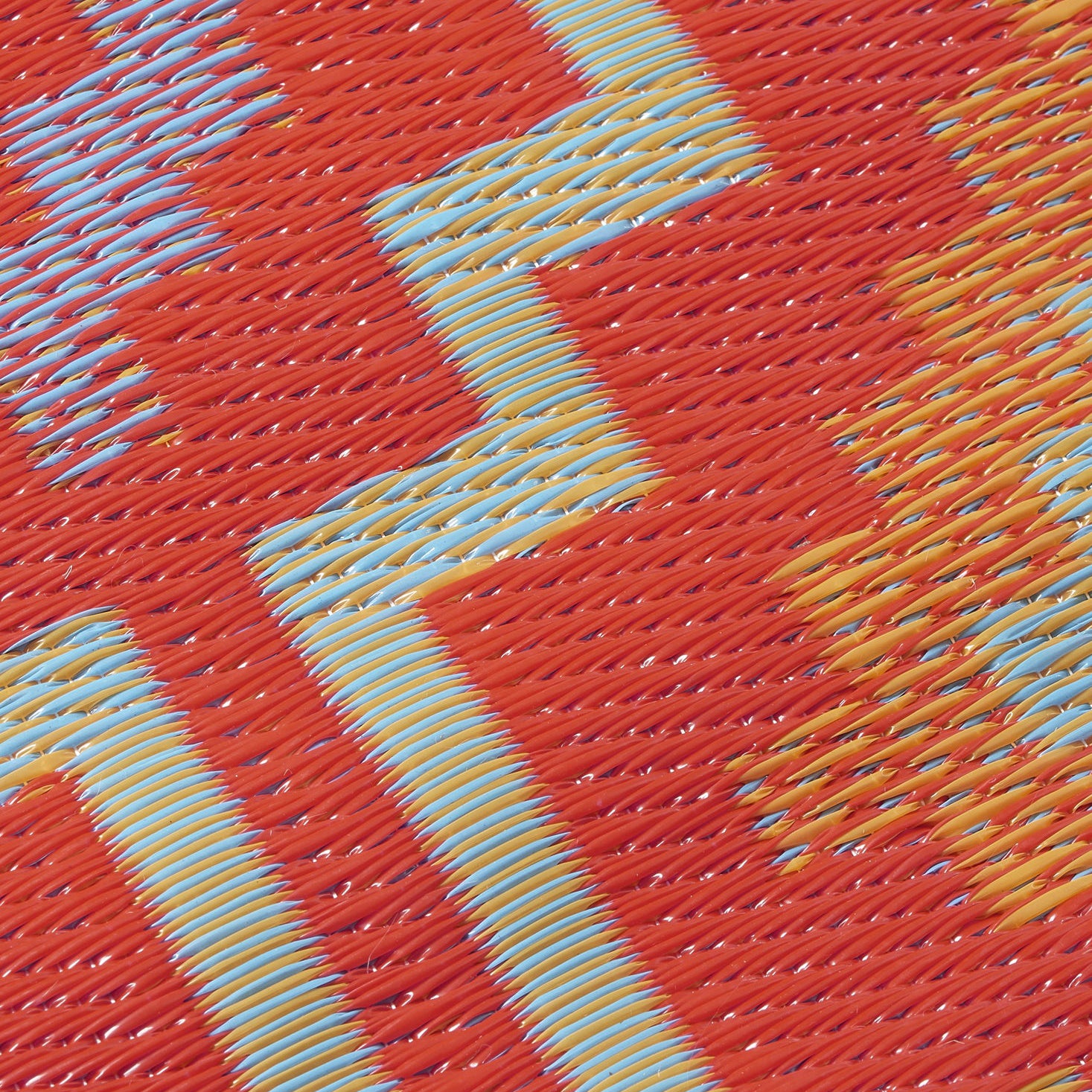 Fab Habitat Outdoor Rug - Waterproof, Fade Resistant, Crease-Free - Premium Recycled Plastic - Vintage Boho Kilim - Large Patio, Deck, Sunroom, Camping, RV - Lhasa - Orange & Violet - 8 x10 ft