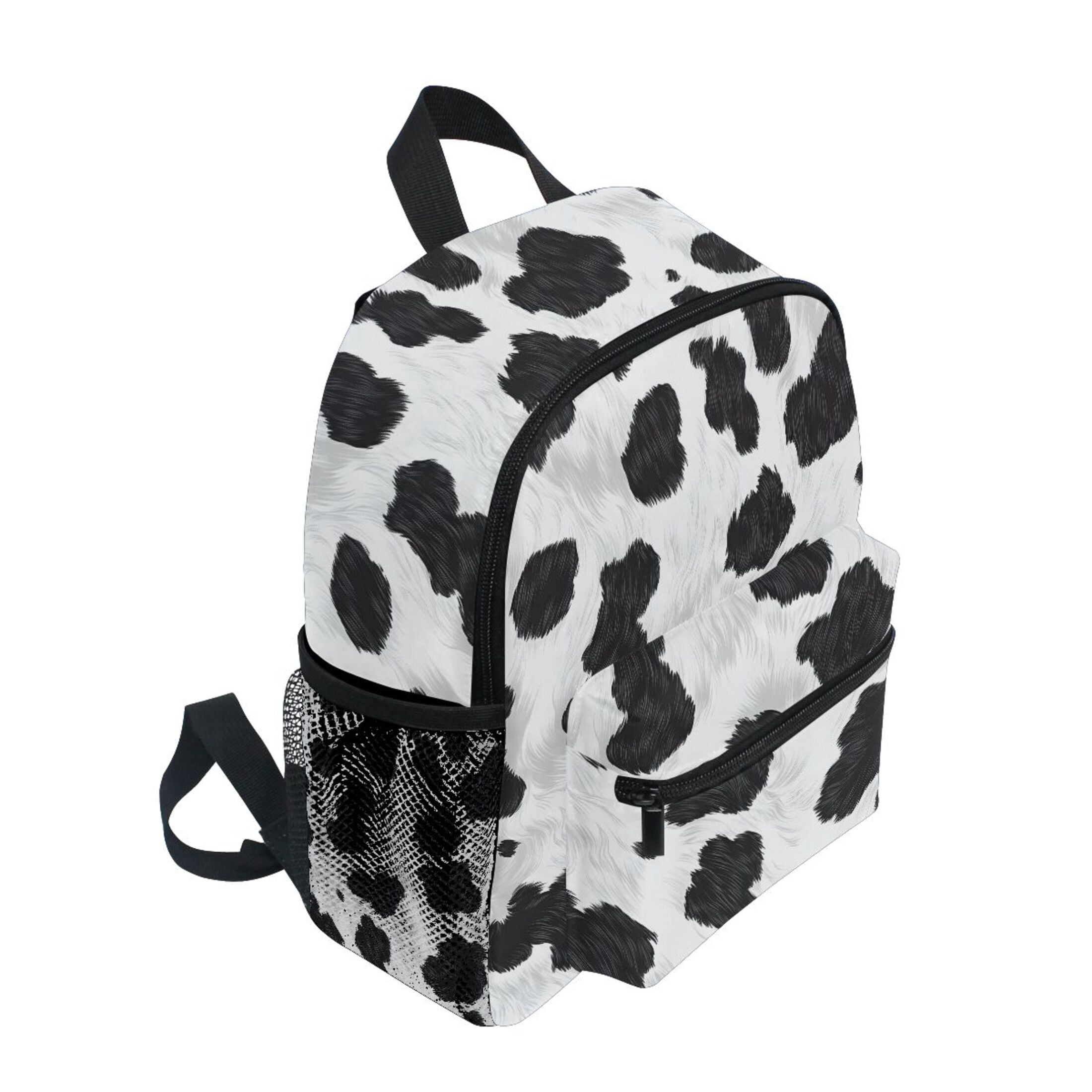ALAZA Cow Print School Backpack Small Bookbag Mini Bags