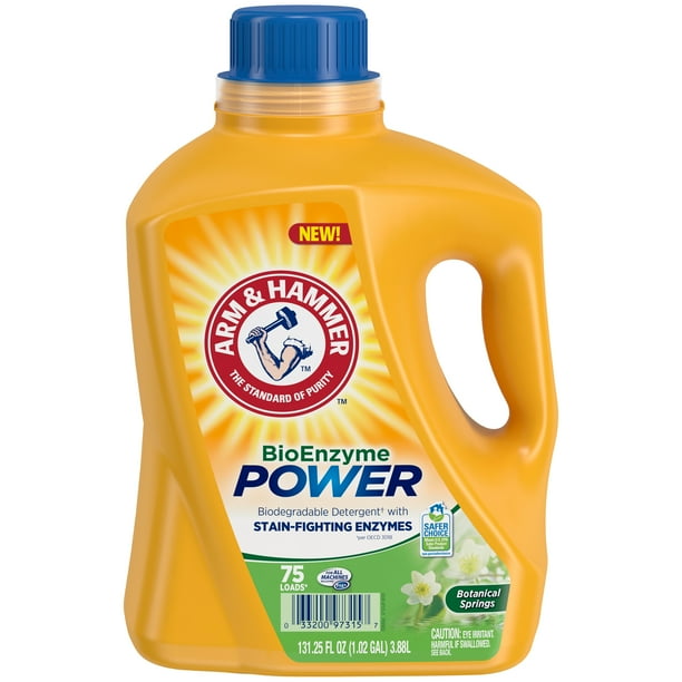 Arm & Hammer Bioenzyme Power Botanical Springs Liquid Laundry Detergent