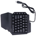 thumbnail image 1 of Teclado Mecánico, Teclas Sin Conflicto Teclado De Una Mano Amplia Compatibilidad Para Computadora ANGGREK Otros, 1 of 8