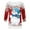 #08, variant on Womens Christmas Sweatshirt Xmas Shirt Funny Snowman Graphic Pullover 3/4 Sleeve Tops Crewneck Sweatshirts Christmas Holiday T-Shirts Loose Fit Xmas Jumpers Festive Xmas Costume