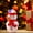 B, variant on ZZkhGO Christmas Glowing Figurine, Colorful Cool Lights Music Rotating Santa Claus Nightlight, Starlit Decoration for Holiday Birthday Gifts