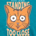 thumbnail image 3 of CafePress - You Are Standing Too Close Cat T Shirt - Womens Tri-blend T-Shirt, 3 of 4