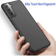 thumbnail image 2 of Case for Samsung Galaxy S21 Plus Phone Case Protective Slim [Defend from Scratch/Slip/Drop/Fingerprint] Matte PC Hard Minimalistic Phone Cover for Samsung Galaxy S21 Plus-Black, 2 of 12
