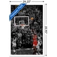thumbnail image 3 of Michael Jordan - The Shot Wall Poster, 22.375" x 34" Framed, 3 of 5