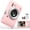 Blush Pink, variant on Digital Camera, 4K Vlogging Camera with 64MP, Point and Shoot Digital Cameras with 18X Zoom, Anti-Shake, Mode Dial, 32GB SD Card, Card Reader, Charger, Compact Small Cameras,