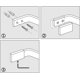 thumbnail image 3 of Gancho para toallas, gancho para bata para el hogar, ganchos para abrigos de baño de latón, gancho multiusos montado en la pared, negro mate, paquete de 2 JM, 3 of 5