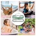 thumbnail image 7 of Unique Bargains 2pcs Clear Makeup Bags Waterproof Cosmetic Bags for Travel Zipper Makeup Pouch for Women Green, 7 of 7