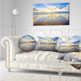 thumbnail image 1 of Art Design - Ciel Bleu et Nuages Miroir dans la Mer, 1 of 4